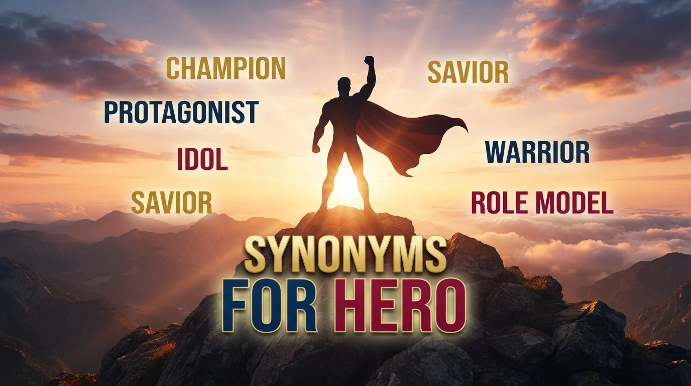 synonyms for hero