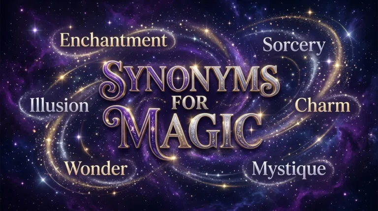 synonyms for magic