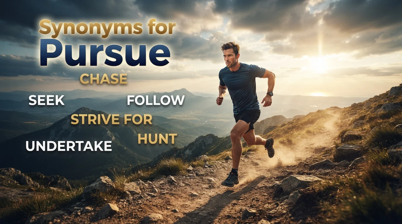 synonyms for pursue