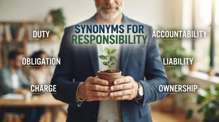 synonyms for responsibility