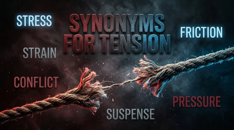 synonyms for tension