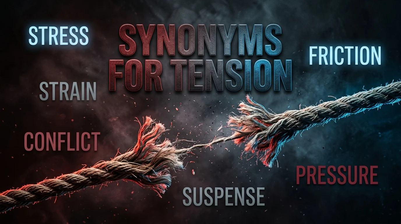 synonyms for tension