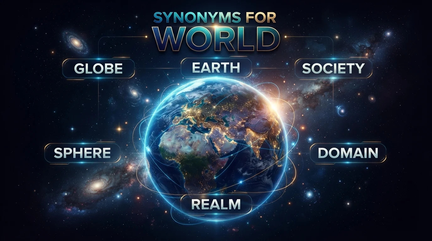 synonyms for world